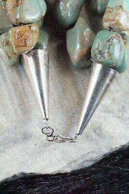 Turquoise & Sterling Silver Necklace - Navajo - High Lonesome Trading