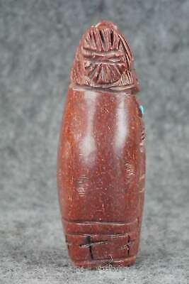 Corn Maiden Zuni Fetish Carving - Faye Quandelacy