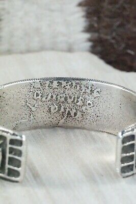 Coral & Sterling Silver Bracelet - Delbert Arviso