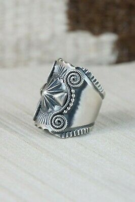 Navajo Sterling Silver Ring - Derrick Gordon - Size 9