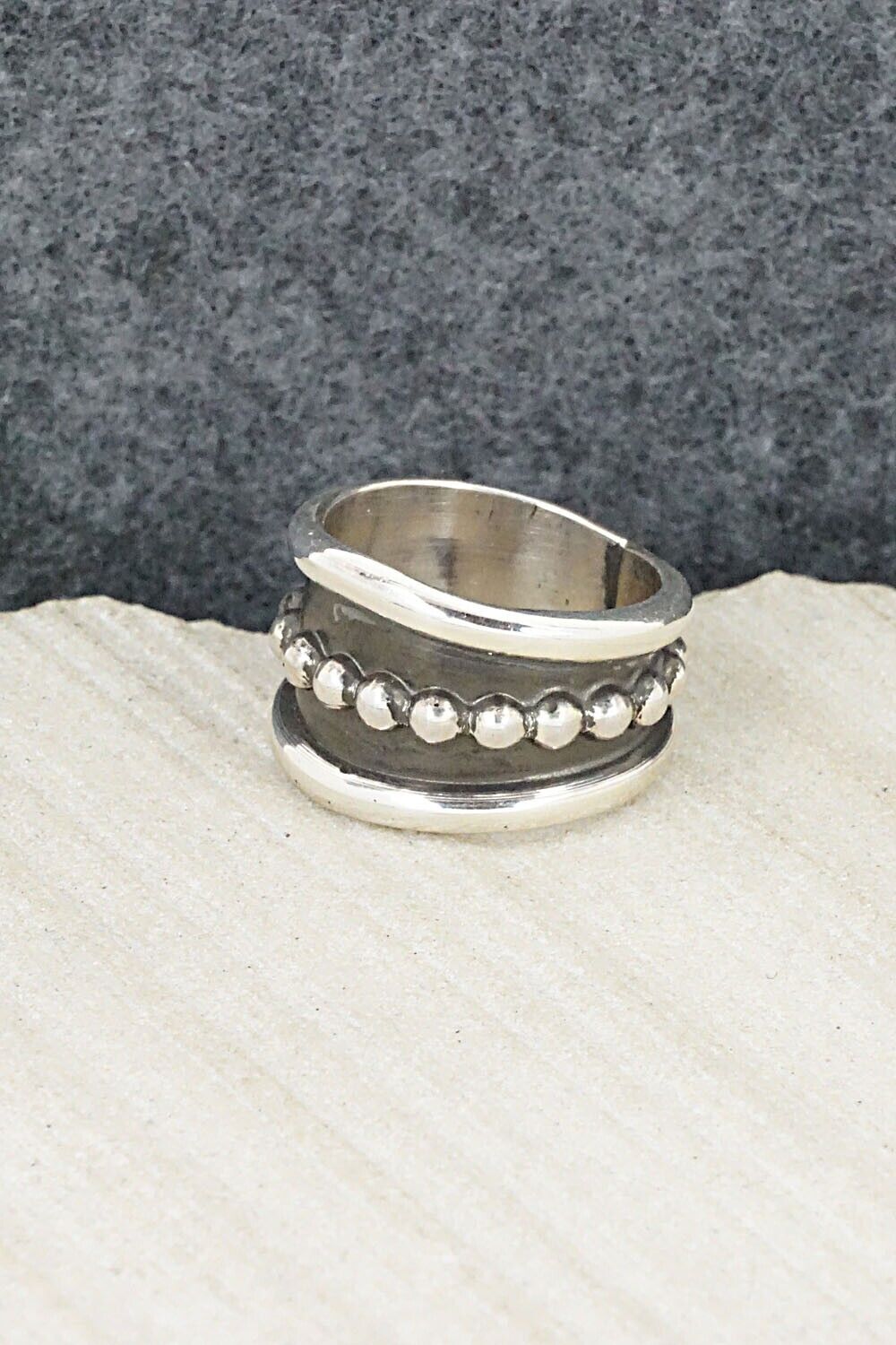 Sterling Silver Ring - Tom Hawk - Size 7.25