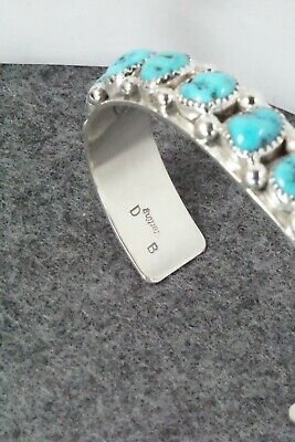 Turquoise and Sterling Silver Bracelet - Darleen Begay