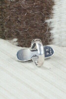 Turquoise and Sterling Silver Ring - Pricilla Reeder - Size 7