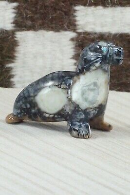 Seal Zuni Fetish Carving - Todd Etsate