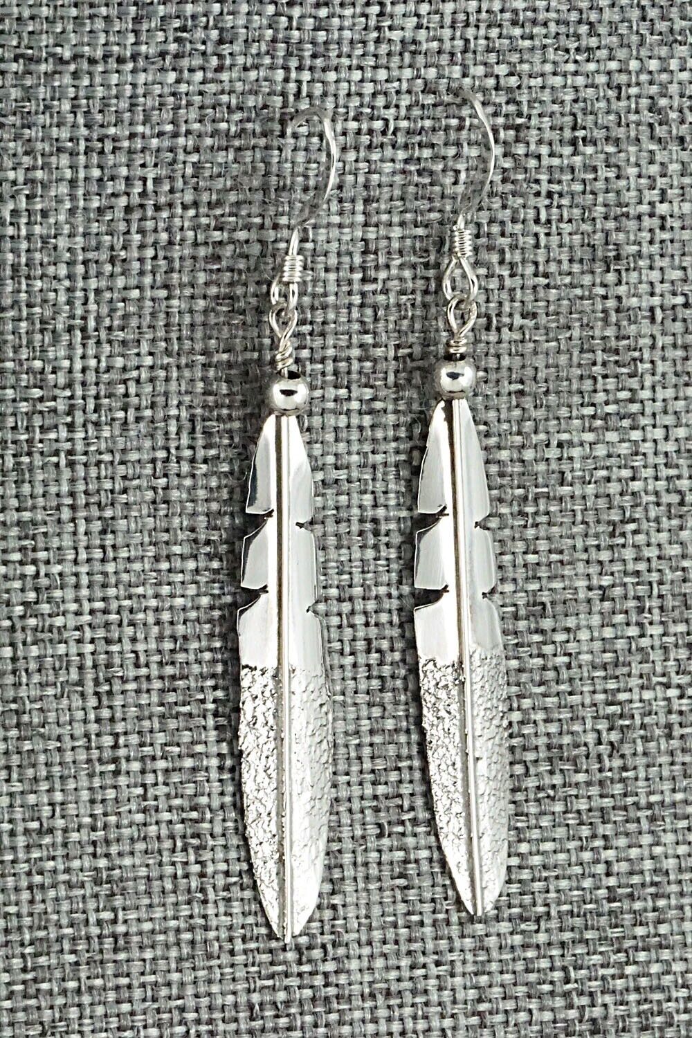 Sterling Silver Earrings - Marvin Arviso