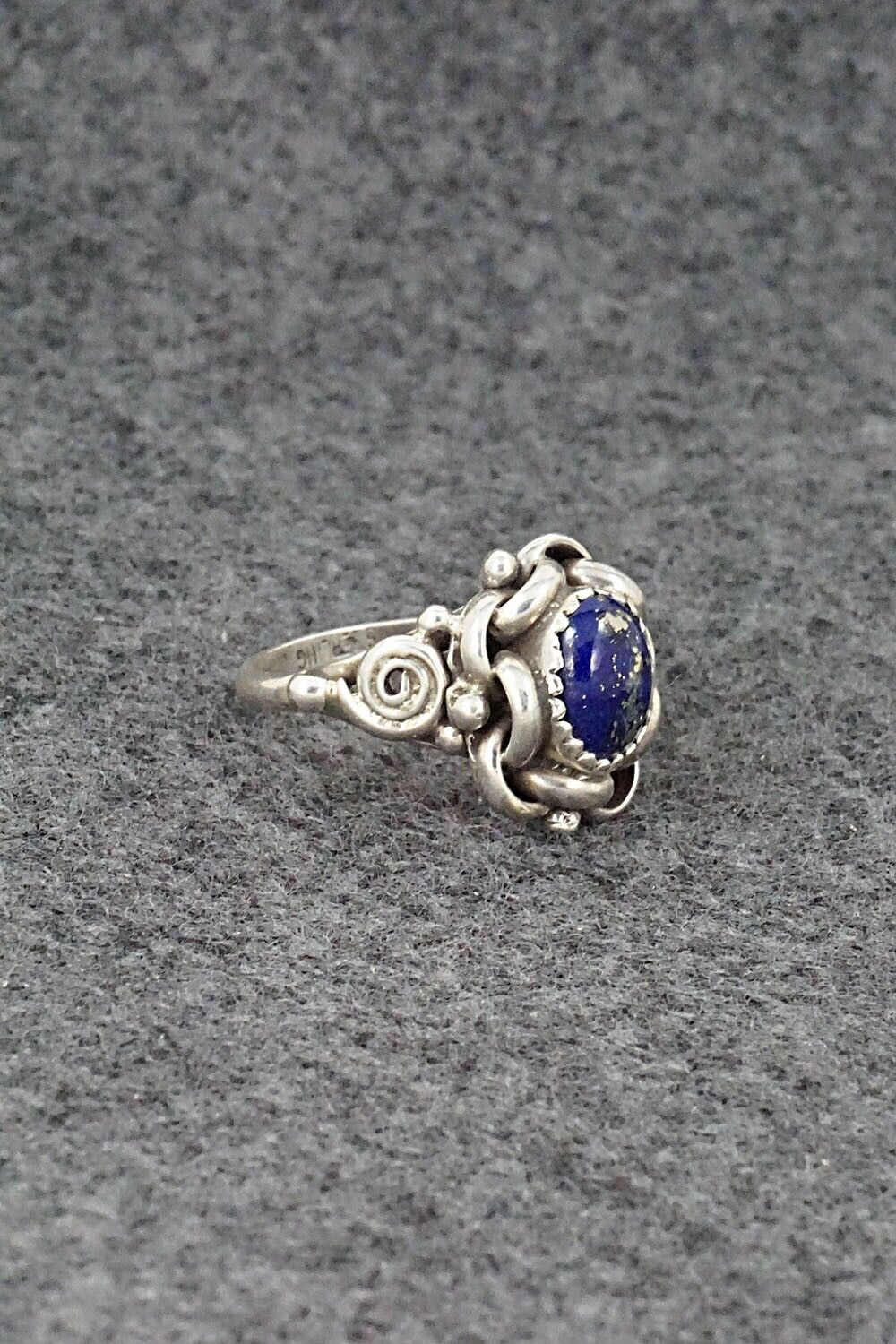 Lapis & Sterling Silver Ring - Maritta Martinez - Size 7.25