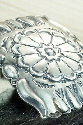 Sterling Silver Belt Buckle - Lee Yazzie