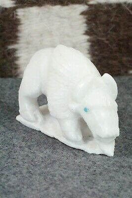 Buffalo Zuni Fetish Carving - Derrick Kaamasee