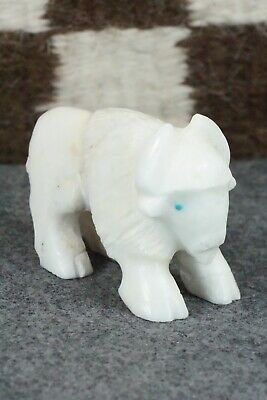 Buffalo Zuni Fetish Carving - Derrick Kaamasee