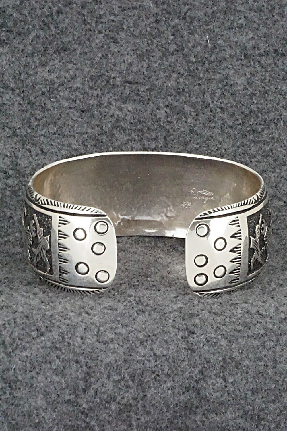 Turquoise and Sterling Silver Bracelet - Richard Singer