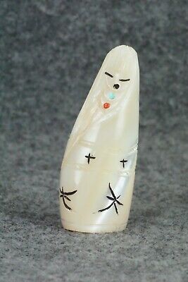 Corn Maiden Zuni Fetish Carving - Sandra Quandelacy
