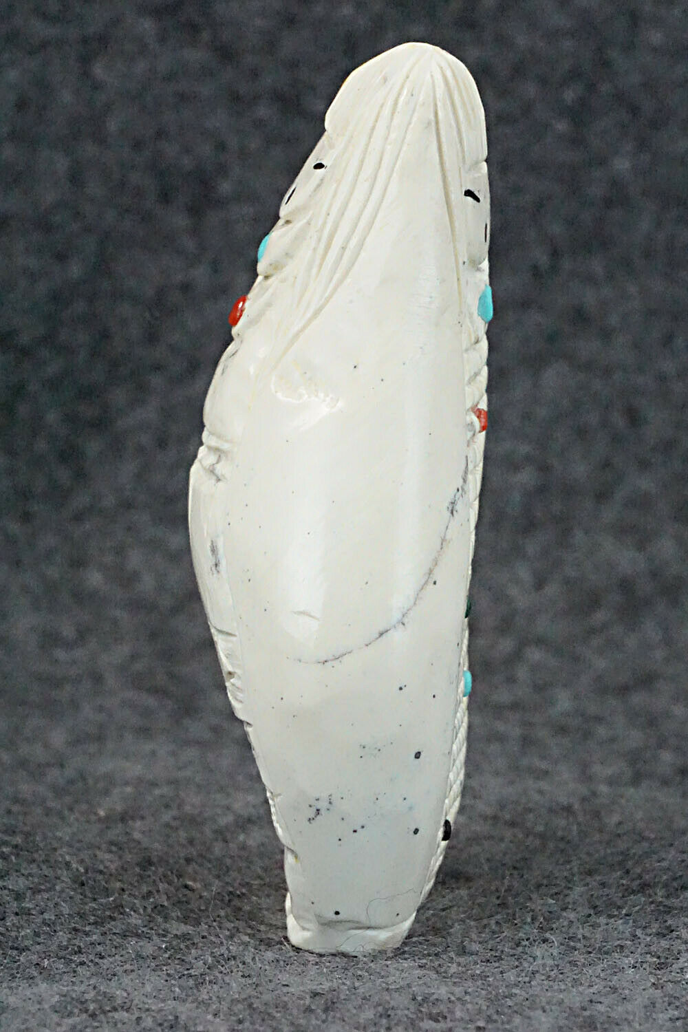 Corn Maiden Zuni Fetish Carving - Sandra Quandelacy