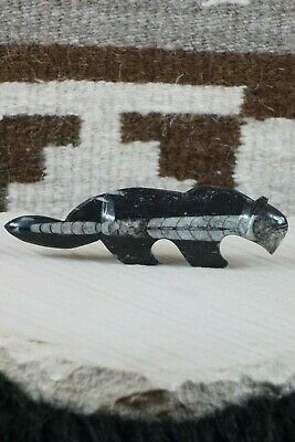 Mountain Lion Zuni Fetish Carving - Kenric Laiwakete - High Lonesome Trading
