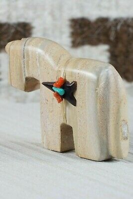 Bear Zuni Fetish Carving - Kyle Mahooty - High Lonesome Trading
