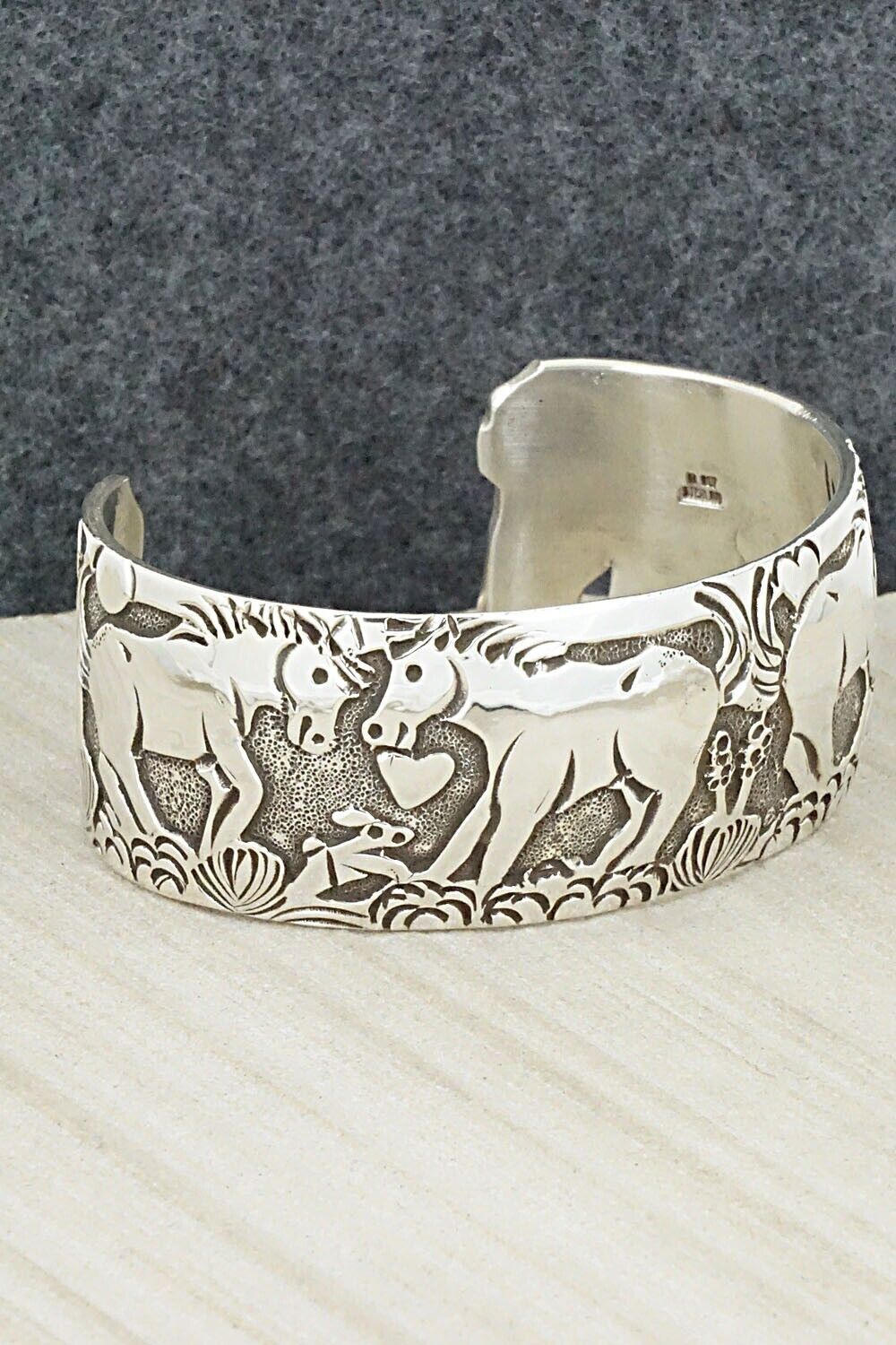 Sterling Silver Bracelet - Lloyd Becenti
