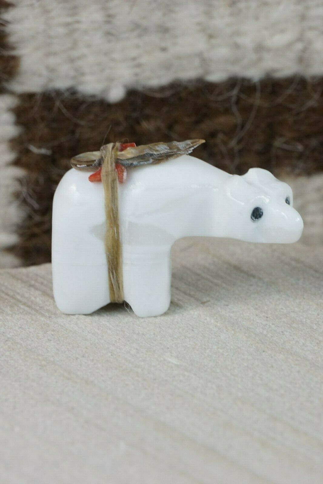 Bear Zuni Fetish Carving - Lance Deysee - High Lonesome Trading