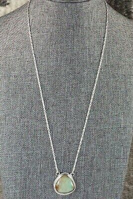 Navajo Turquoise & Sterling Silver Necklace - Annie Spencer