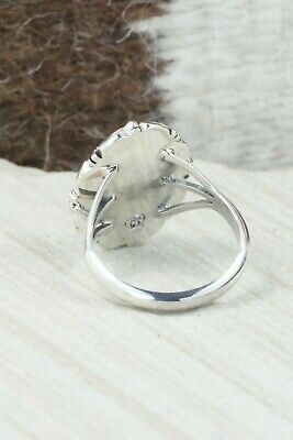 Turquoise & Sterling Silver Ring - Daniel Benally - Size 10