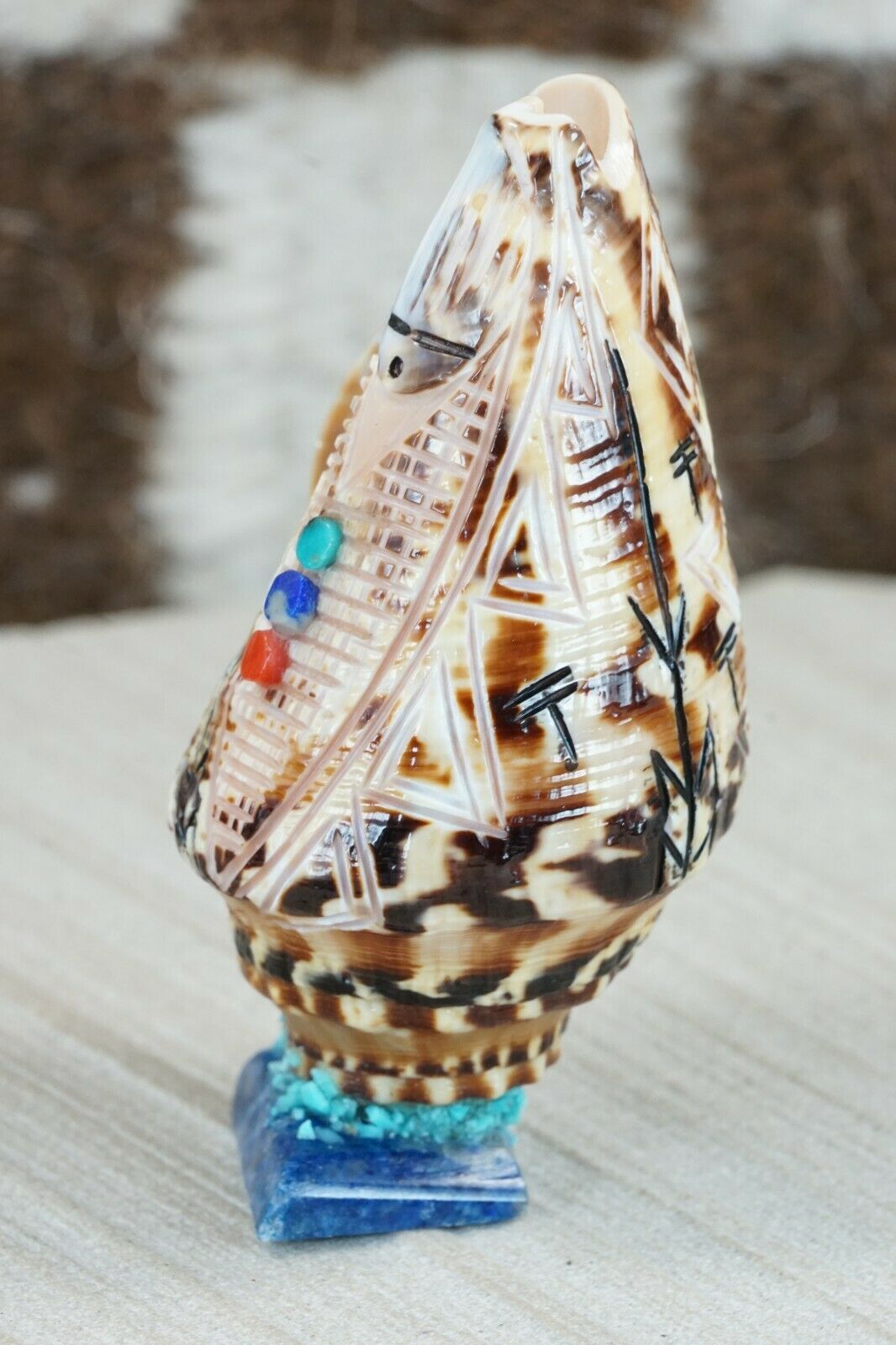 Corn Maiden Zuni Fetish Carving - Gloria Chattin