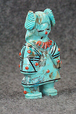 Corn Maiden Zuni Fetish Carving - Claudia Peina