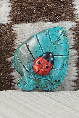 Ladybug Zuni Fetish Carving - Reynold Lunasee