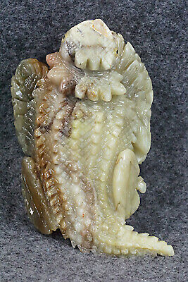 Horned Toad Zuni Fetish Carving - Ben Kamaasee