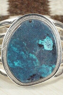 Turquoise & Sterling Silver Bracelet - Raymond Delgarito