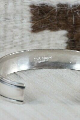 Navajo Sterling Silver Bracelet - Richard Singer - High Lonesome Trading