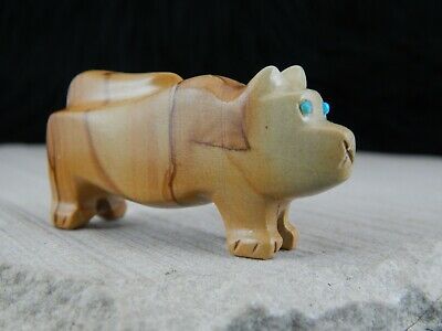 Bear Zuni Fetish Carving - Taylor Gia - High Lonesome Trading
