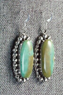 Turquoise & Sterling Silver Earrings - Sheena Jack