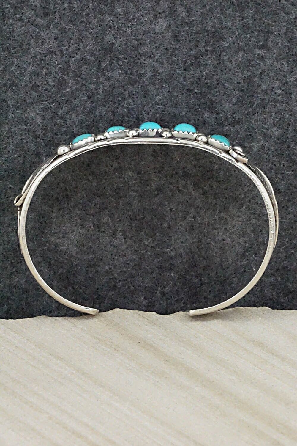 Turquoise & Sterling Silver Bracelet - Davey Morgan