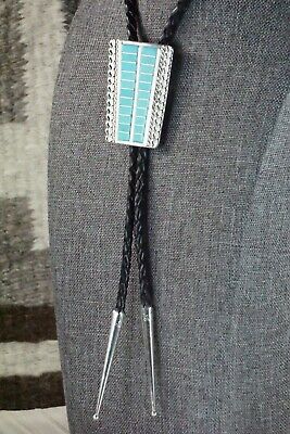 Turquoise & Sterling Silver Bolo Tie - Jessica Chavez