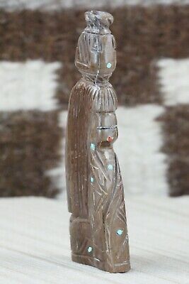 Corn Maiden Zuni Fetish Carving - Michael Laweka