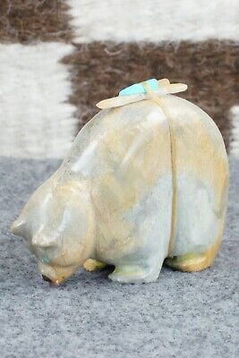 Bear Zuni Fetish Carving - Freddie Leekya