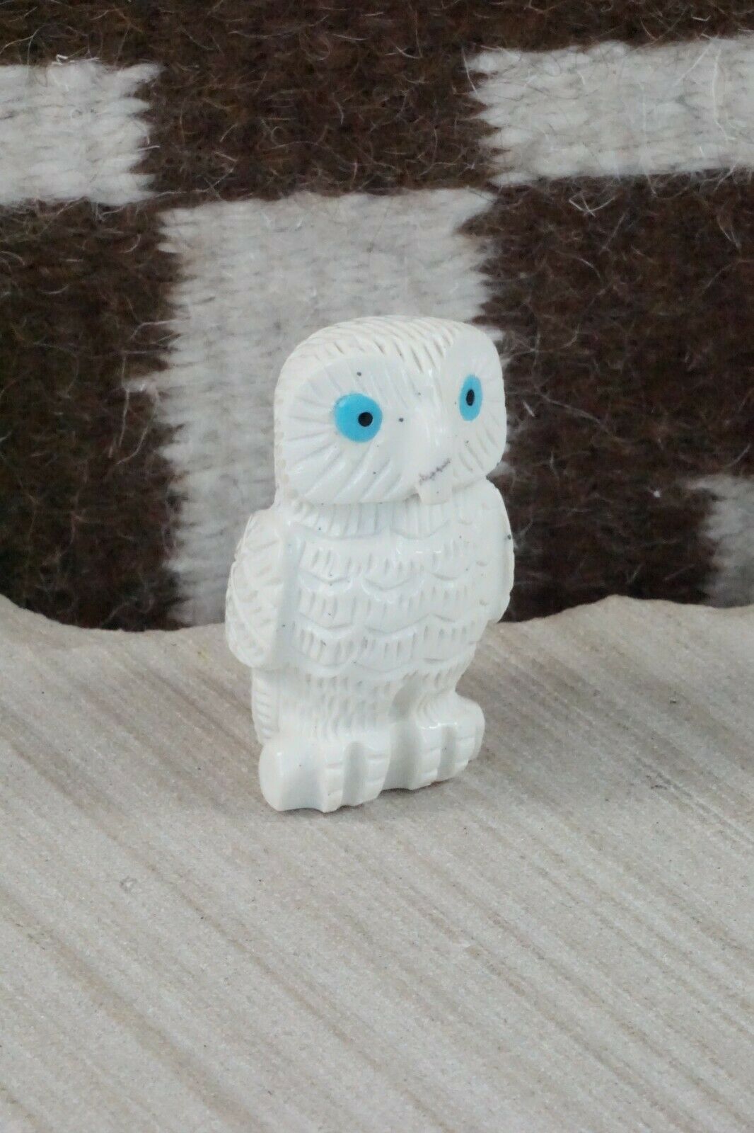 Owl Zuni Fetish Carving - Christine Banteah
