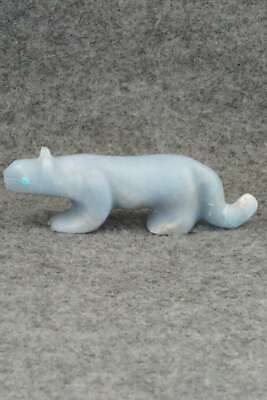 Mountain Lion Zuni Fetish Carving - Ronnie Lunasee