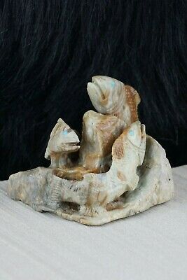Fish Zuni Fetish - Herbert Him - Zuni Fish Carving - Native American - High Lonesome Trading