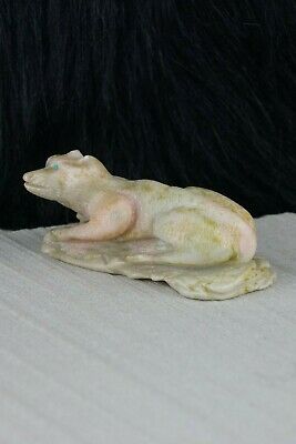 Wolf Zuni Fetish Carving - Calvin Weeka - High Lonesome Trading