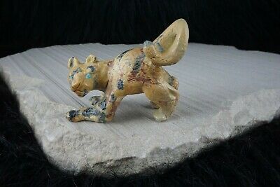 Mountain Lion Zuni Fetish Carving - Dan Quam - High Lonesome Trading