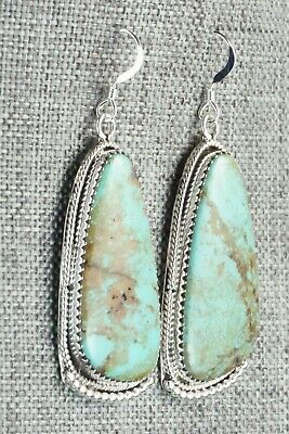 Turquoise & Sterling Silver Earrings - Sharon McCarthy