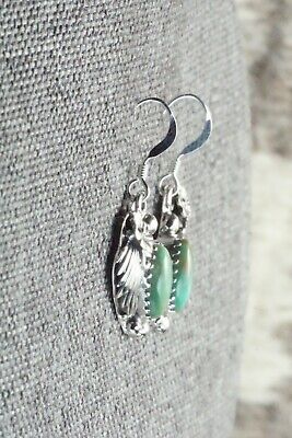 Turquoise & Sterling Silver Earrings - KimMarie Whitehorse