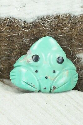 Frog Zuni Fetish Carving - Reynold Lunasee