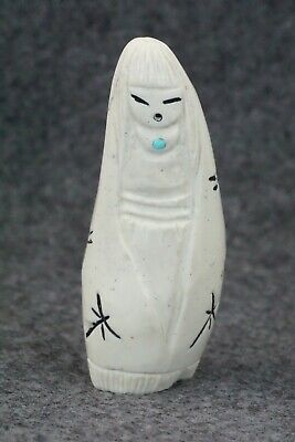 Corn Maiden Zuni Fetish Carving - Sandra Quandelacy