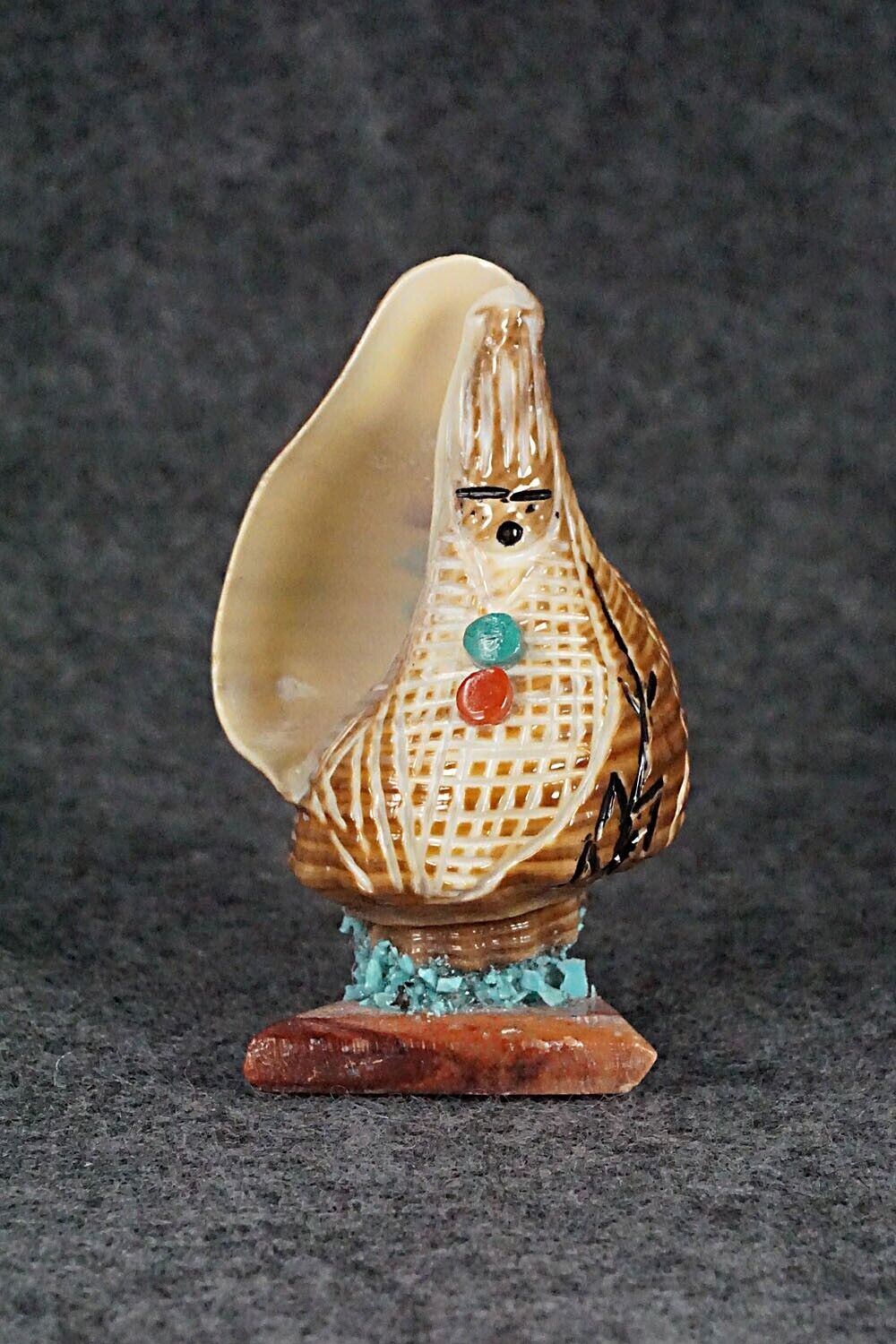 Corn Maiden Zuni Fetish Carving - Gloria Chattin