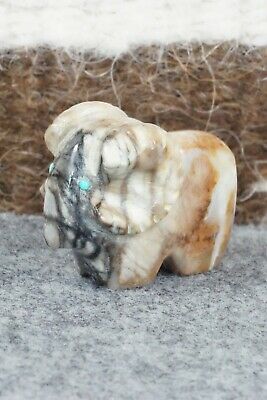 Ram Zuni Fetish Carving - Gordon Poncho