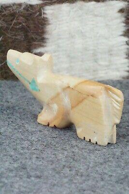 Bear Zuni Fetish Carving - Georgia Quandelacy - High Lonesome Trading