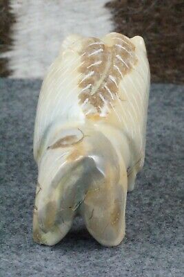 Lion Zuni Fetish Carving - Enrike Leekya