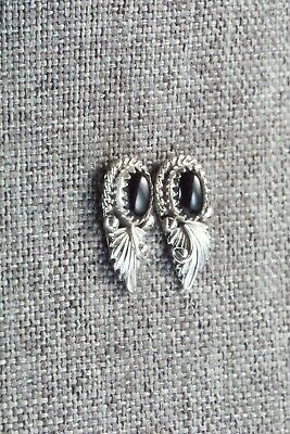 Onyx & Sterling Silver Earrings - Mark Davis