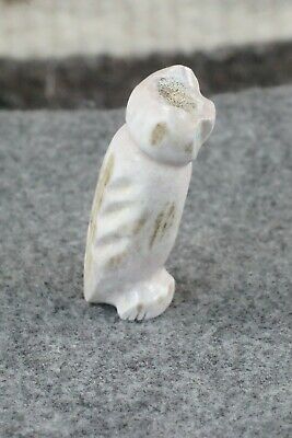 Owl Zuni Fetish Carving - Brandon Phillips