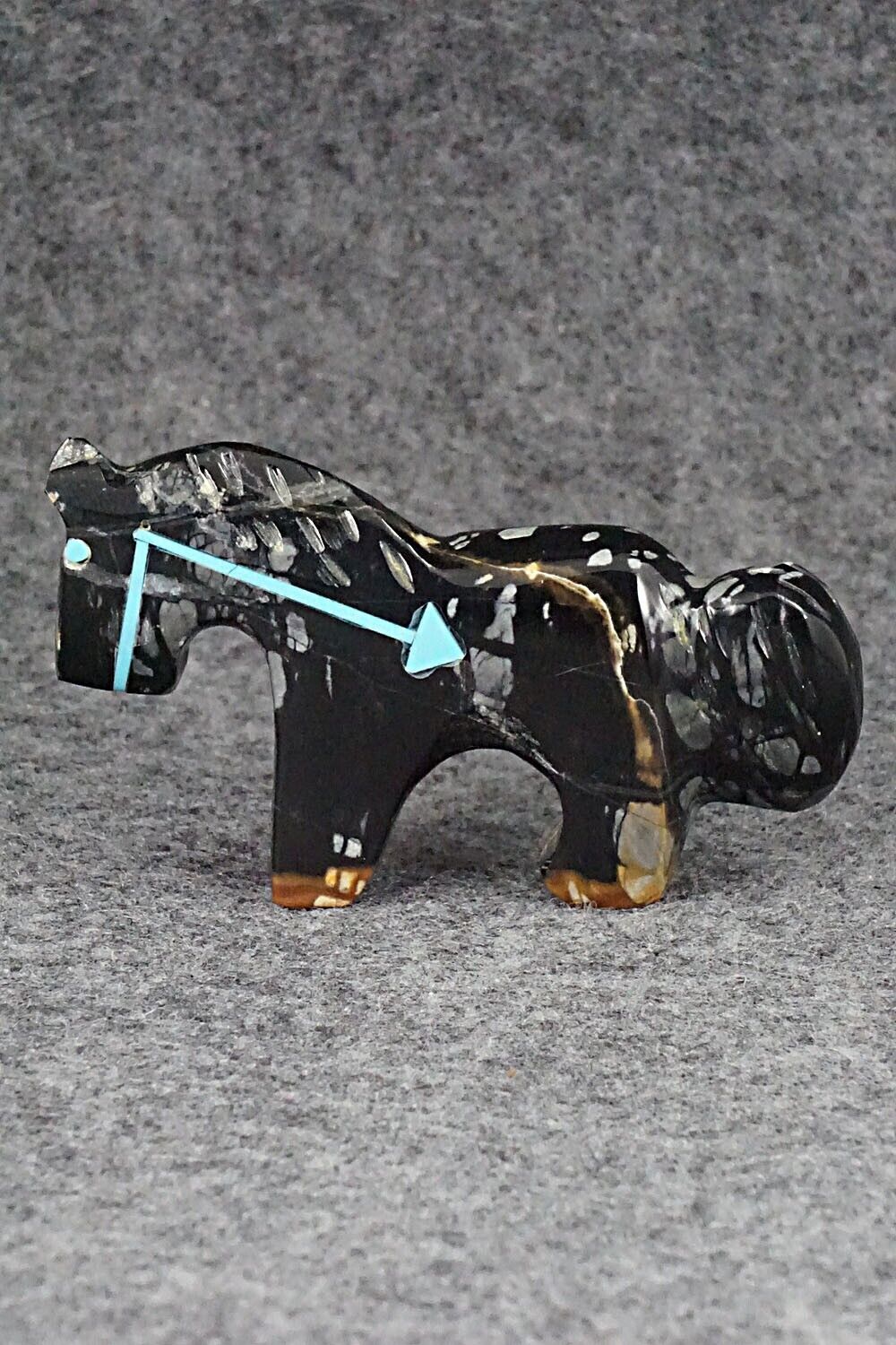 Horse Zuni Fetish Carving - Rodney Laiwakete